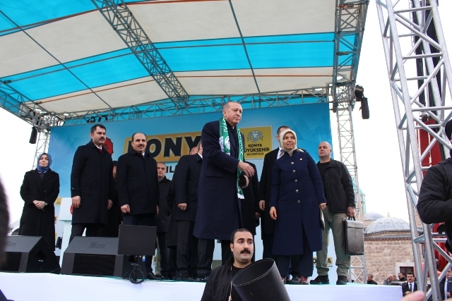 Erdoğan Konya'da toplu açılış töreninde konuştu 59
