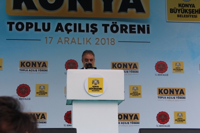 Erdoğan Konya'da toplu açılış töreninde konuştu 8