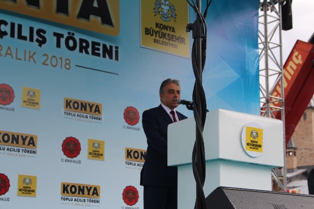 Erdoğan Konya'da toplu açılış töreninde konuştu 9