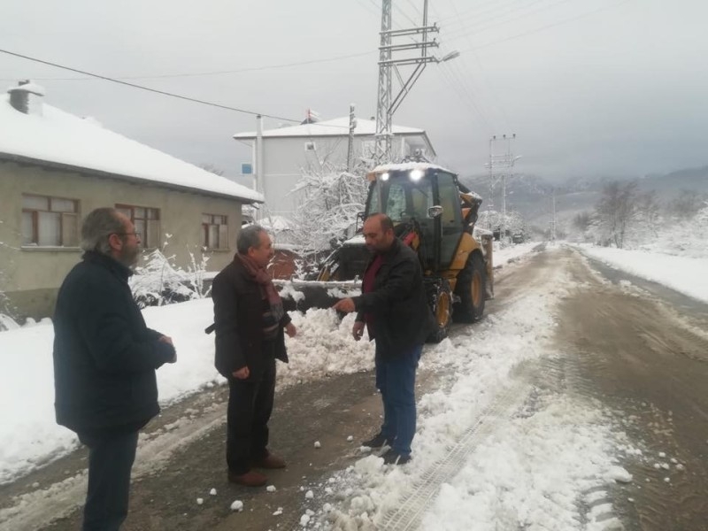 Konya'dan kar manzaraları 10
