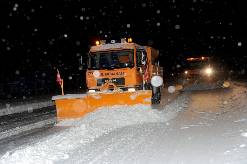 Konya'dan kar manzaraları 29