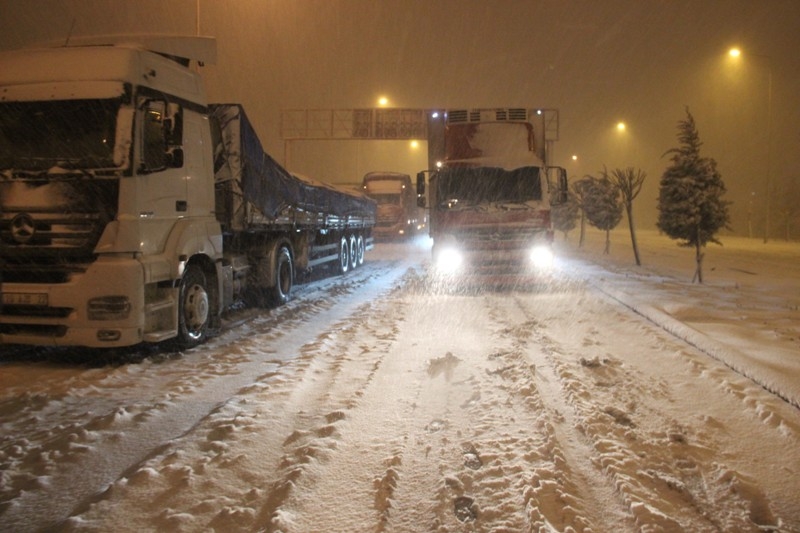 Konya'dan kar manzaraları 36