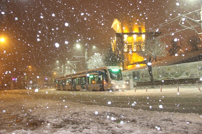 Konya'dan kar manzaraları 41