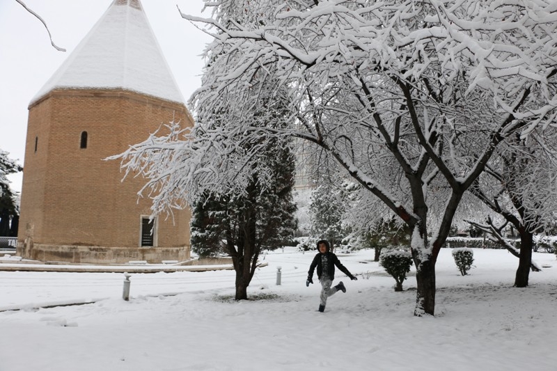 Konya'dan kar manzaraları 45