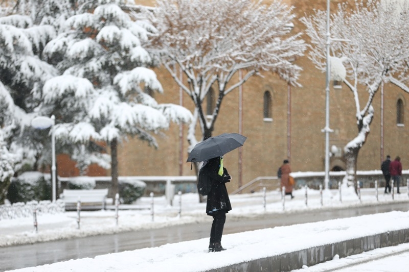 Konya'dan kar manzaraları 49