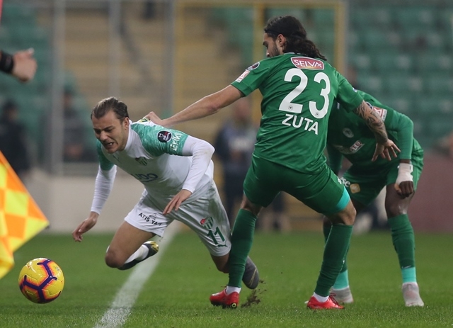Bursaspor: 0 - Atiker Konyaspor: 0 66