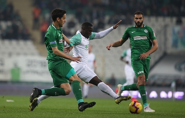 Bursaspor: 0 - Atiker Konyaspor: 0 74