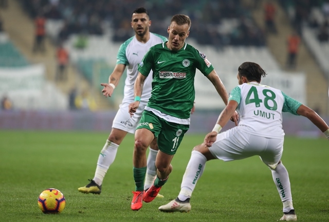 Bursaspor: 0 - Atiker Konyaspor: 0 76