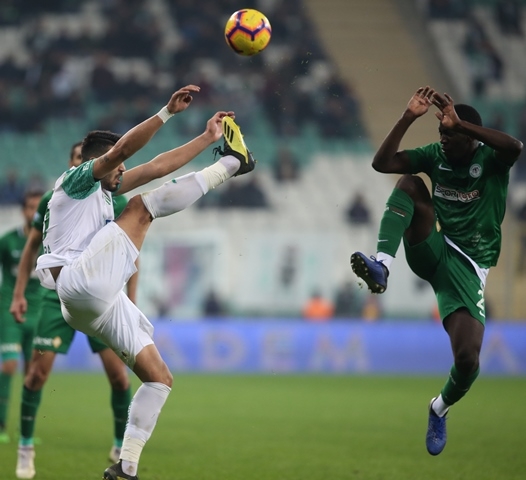 Bursaspor: 0 - Atiker Konyaspor: 0 84