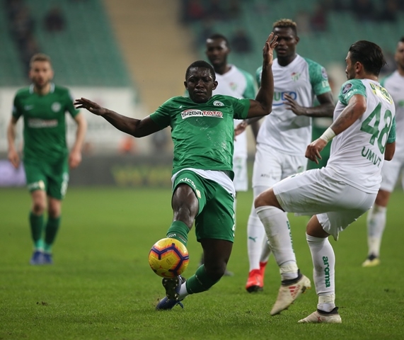 Bursaspor: 0 - Atiker Konyaspor: 0 92