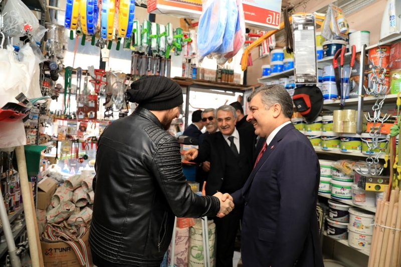 Sağlık Bakanı Fahrettin Koca memleketi Konya'da 12