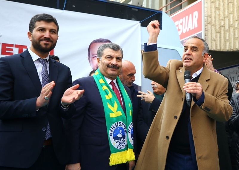 Sağlık Bakanı Fahrettin Koca memleketi Konya'da 19