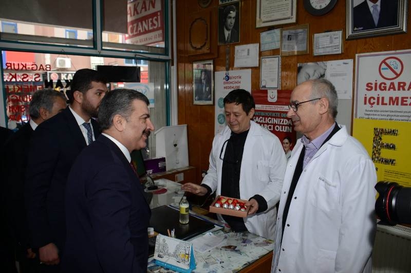 Sağlık Bakanı Fahrettin Koca memleketi Konya'da 33