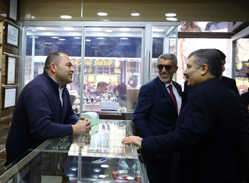 Sağlık Bakanı Fahrettin Koca memleketi Konya'da 4