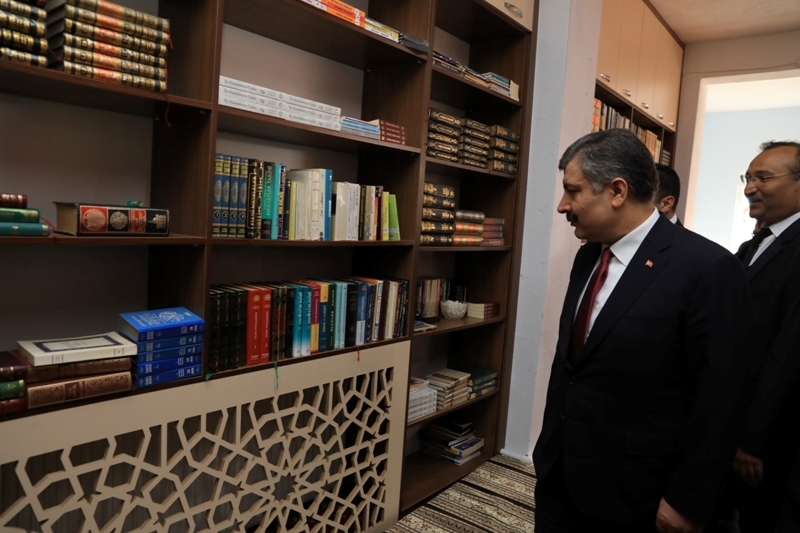 Sağlık Bakanı Fahrettin Koca memleketi Konya'da 45
