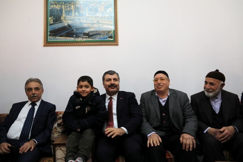Sağlık Bakanı Fahrettin Koca memleketi Konya'da 46