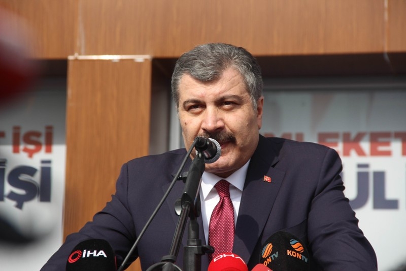 Sağlık Bakanı Fahrettin Koca memleketi Konya'da 49