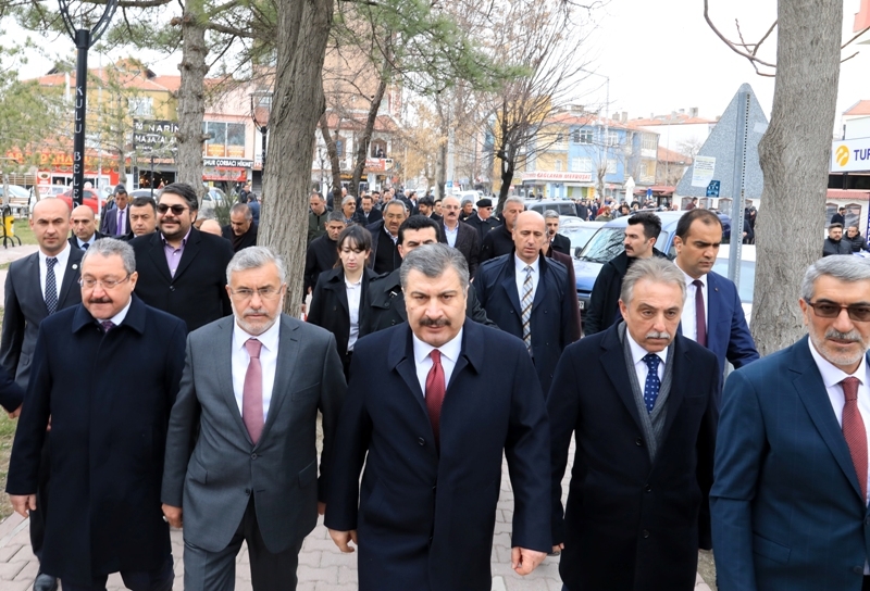 Sağlık Bakanı Fahrettin Koca memleketi Konya'da 5