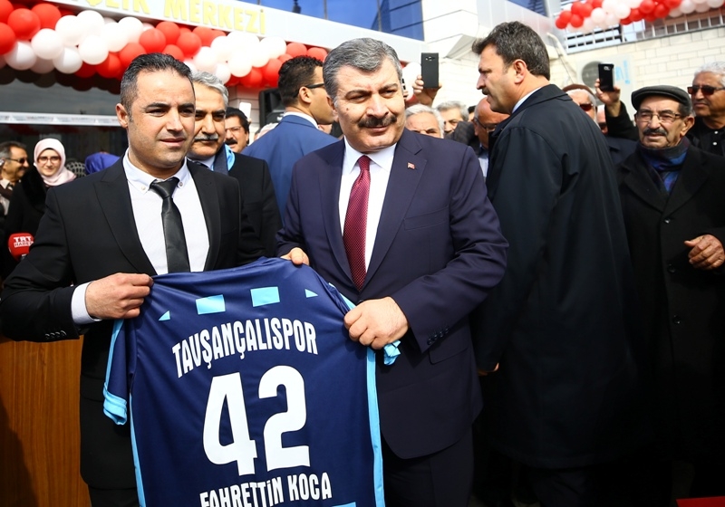 Sağlık Bakanı Fahrettin Koca memleketi Konya'da 55