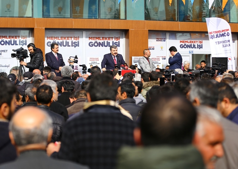 Sağlık Bakanı Fahrettin Koca memleketi Konya'da 57