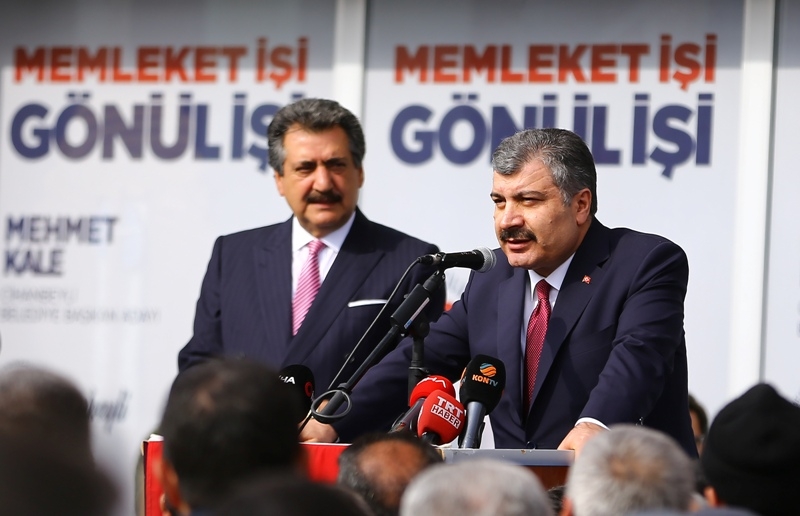 Sağlık Bakanı Fahrettin Koca memleketi Konya'da 58