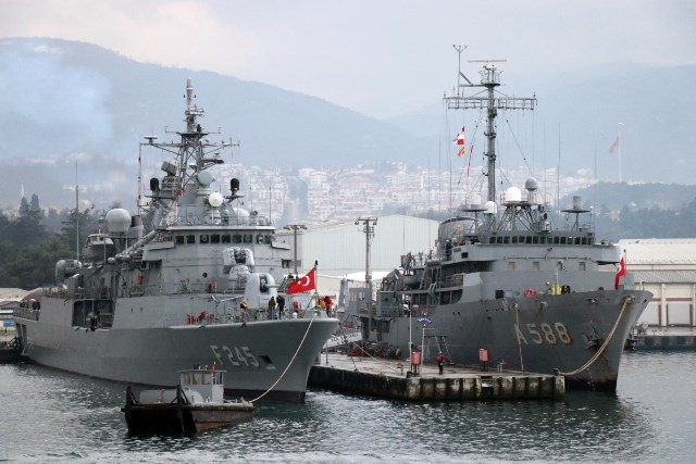 Cumhuriyet tarihinin en büyük deniz tatbikatı başladı 36