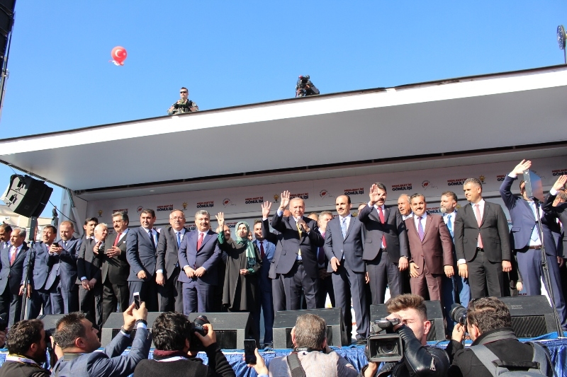Cumhurbaşkanı Erdoğan Konya’da 112