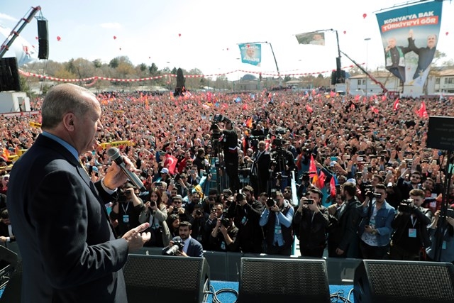 Cumhurbaşkanı Erdoğan Konya’da 58