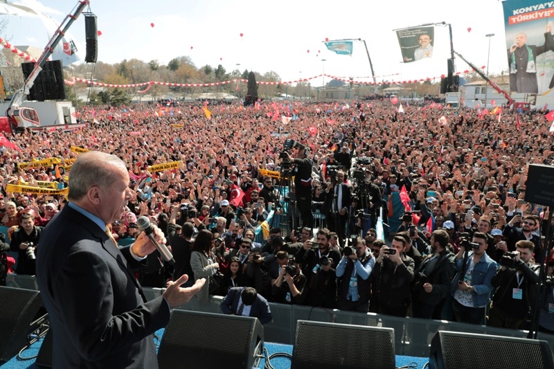 Cumhurbaşkanı Erdoğan Konya’da 74