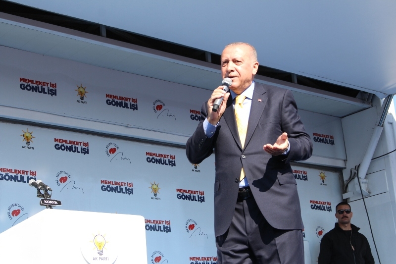Cumhurbaşkanı Erdoğan Konya’da 87