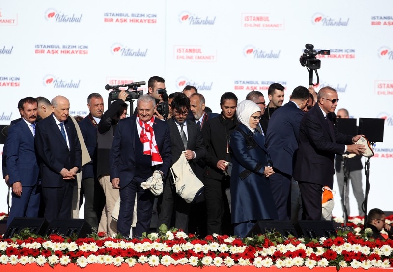 Cumhur İttifakı'nın "Büyük İstanbul Mitingi" 111