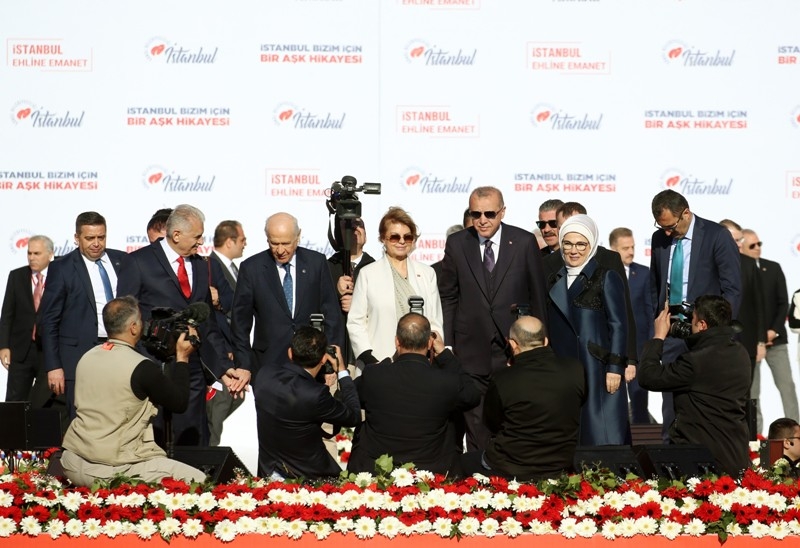 Cumhur İttifakı'nın "Büyük İstanbul Mitingi" 112