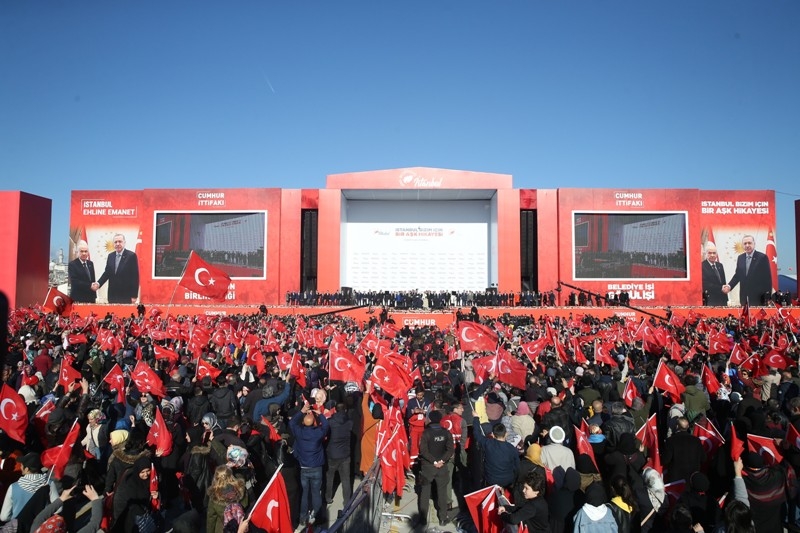 Cumhur İttifakı'nın "Büyük İstanbul Mitingi" 122