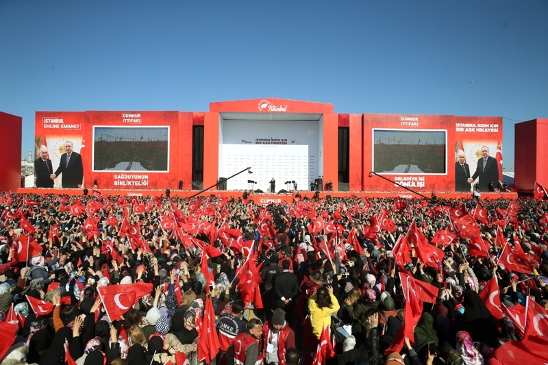 Cumhur İttifakı'nın "Büyük İstanbul Mitingi" 54
