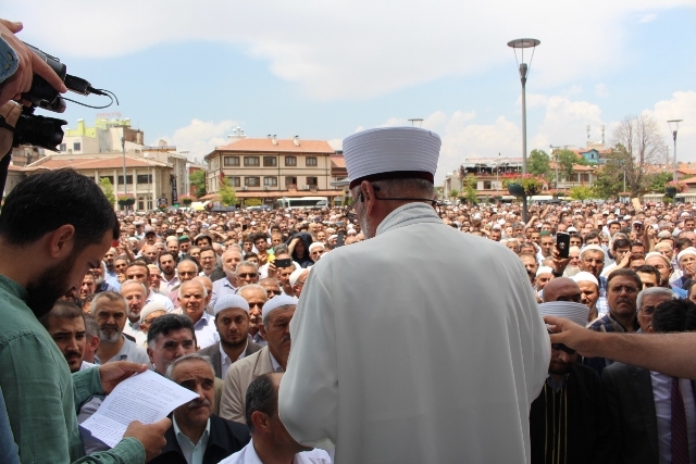 Konya'da Mursi için gıyabi cenaze namazı 23