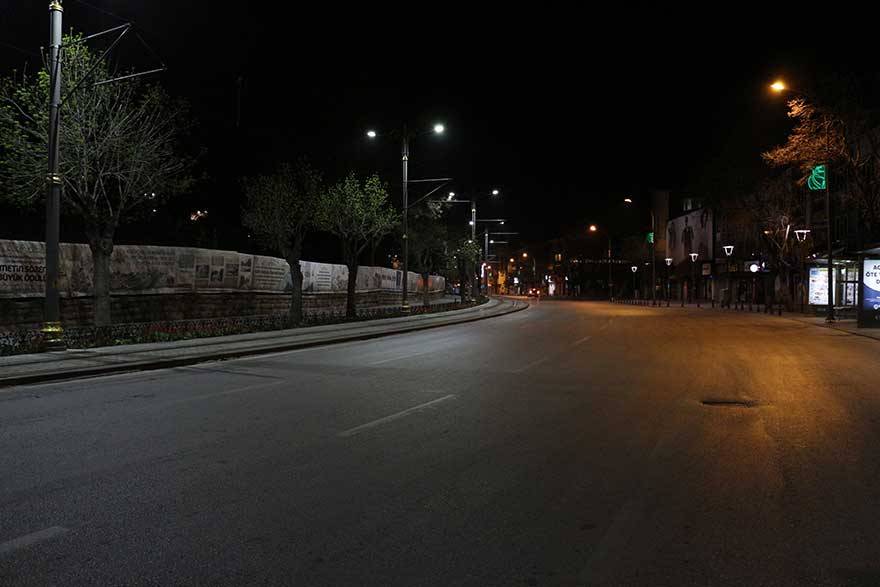 Konya'da ikinci sokağa çıkma yasağı böyle başladı 5