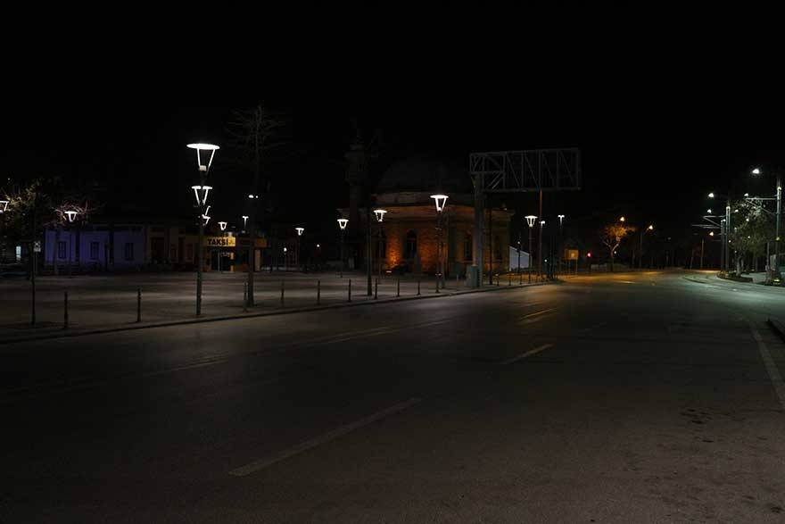 Konya'da ikinci sokağa çıkma yasağı böyle başladı 6