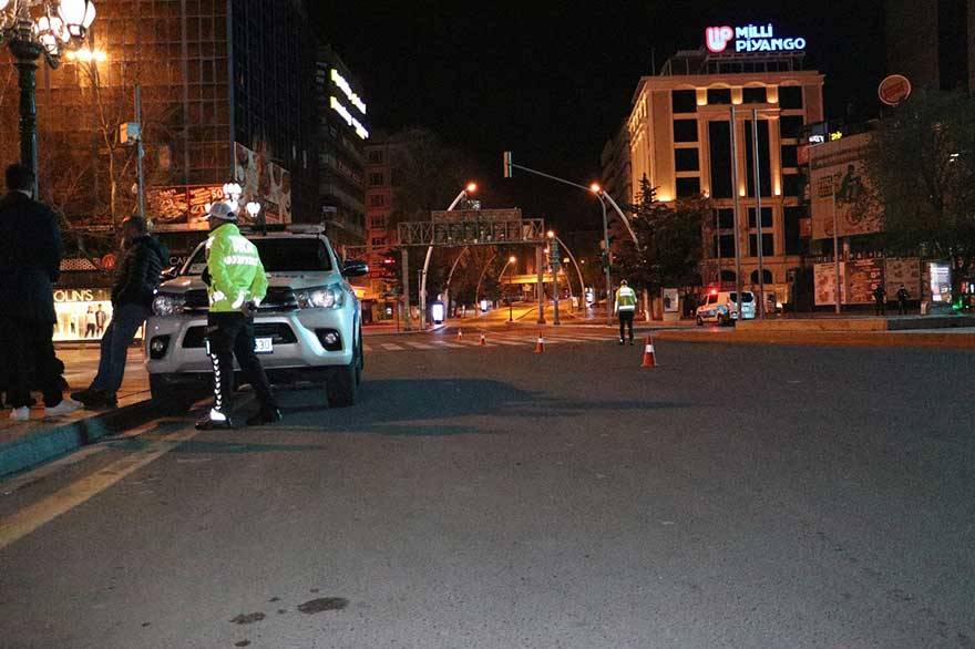 Ankara'da sokağa çıkma yasağının ilk gününden ilk görüntüler 11
