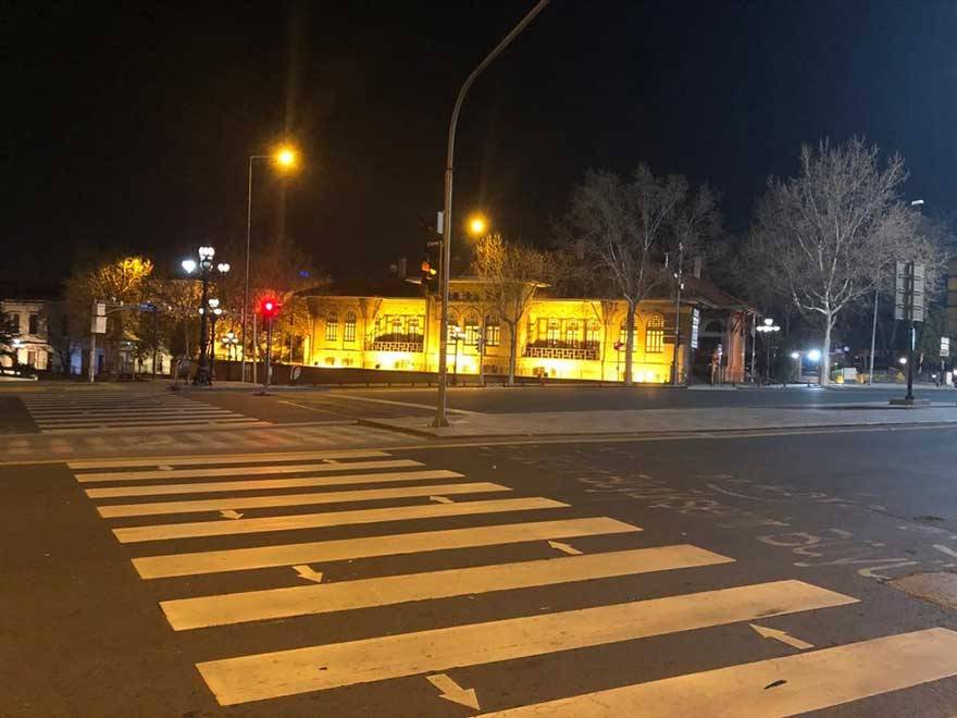 Ankara'da sokağa çıkma yasağının ilk gününden ilk görüntüler 2