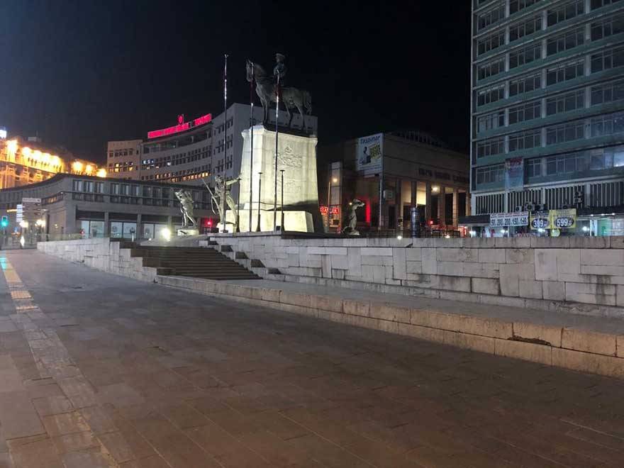 Ankara'da sokağa çıkma yasağının ilk gününden ilk görüntüler 3