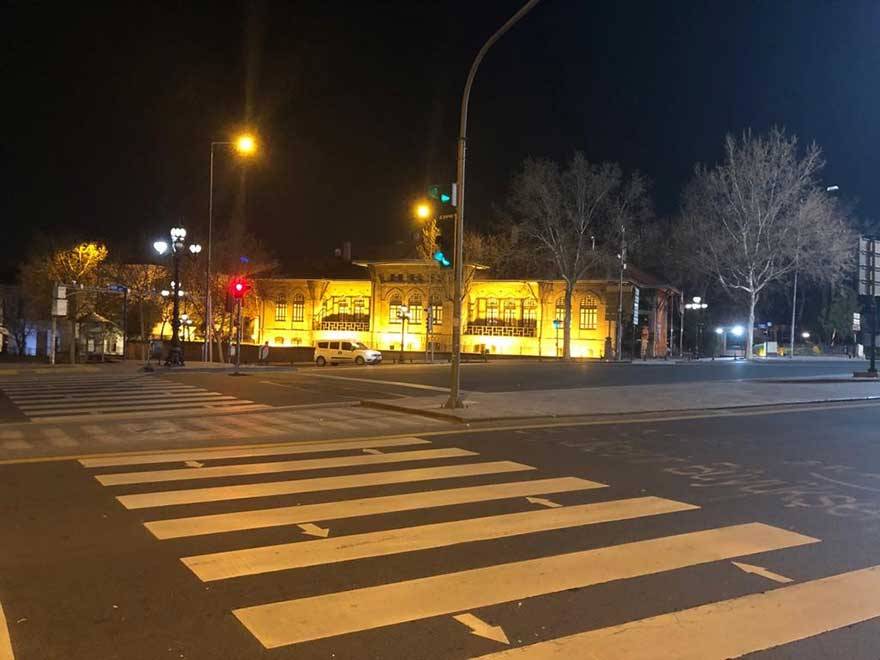 Ankara'da sokağa çıkma yasağının ilk gününden ilk görüntüler 6