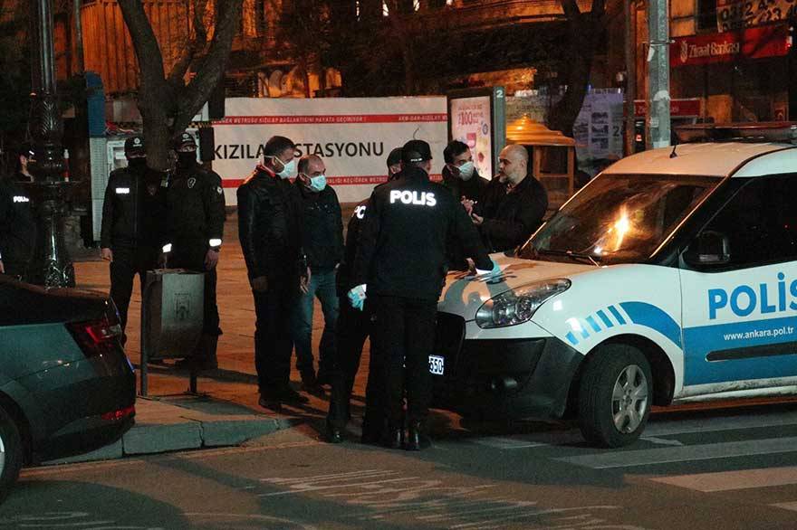Ankara'da sokağa çıkma yasağının ilk gününden ilk görüntüler 9