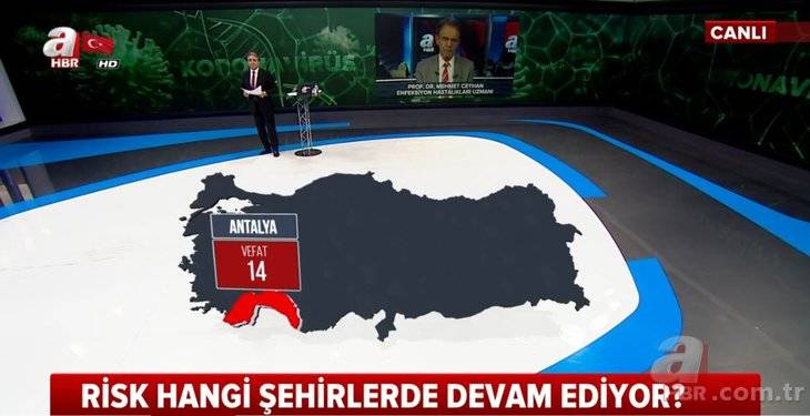 Türkiye'de hangi şehirde kaç kişi koronavirüsten yaşamını yitirdi! İŞTE İL İL HARİTA! 1