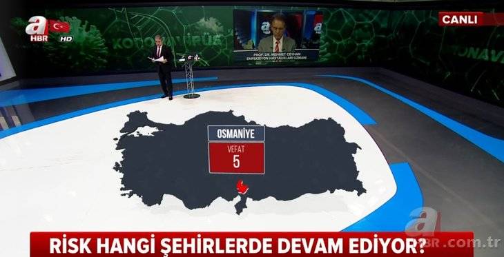 Türkiye'de hangi şehirde kaç kişi koronavirüsten yaşamını yitirdi! İŞTE İL İL HARİTA! 12