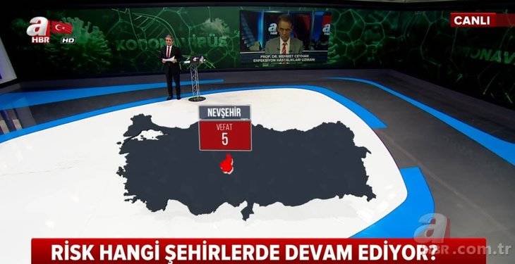 Türkiye'de hangi şehirde kaç kişi koronavirüsten yaşamını yitirdi! İŞTE İL İL HARİTA! 13