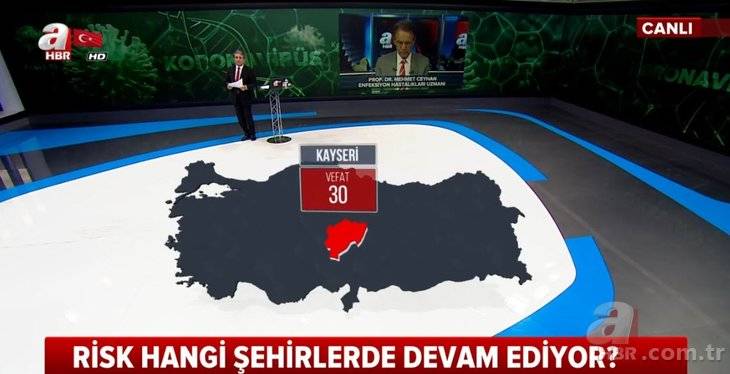 Türkiye'de hangi şehirde kaç kişi koronavirüsten yaşamını yitirdi! İŞTE İL İL HARİTA! 16