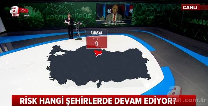 Türkiye'de hangi şehirde kaç kişi koronavirüsten yaşamını yitirdi! İŞTE İL İL HARİTA! 30