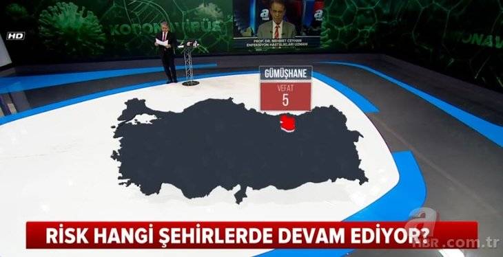 Türkiye'de hangi şehirde kaç kişi koronavirüsten yaşamını yitirdi! İŞTE İL İL HARİTA! 33
