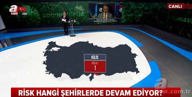 Türkiye'de hangi şehirde kaç kişi koronavirüsten yaşamını yitirdi! İŞTE İL İL HARİTA! 36