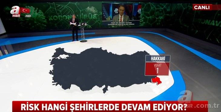 Türkiye'de hangi şehirde kaç kişi koronavirüsten yaşamını yitirdi! İŞTE İL İL HARİTA! 38
